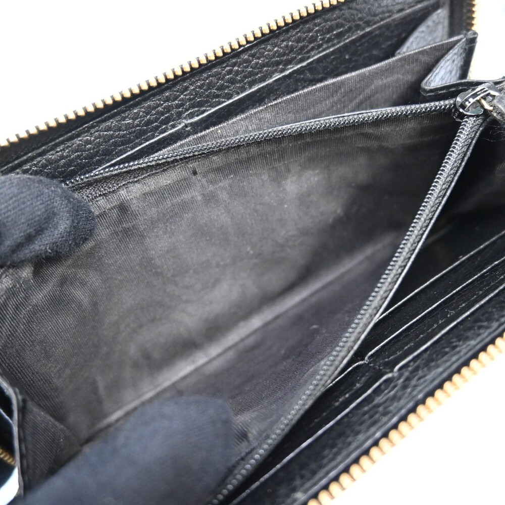 Auth Gucci Gg Marmont Round Zipper Long #196282G32B - Picture 13 of 15